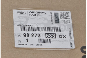 98273683DX Schriftzug Citroen / Peugeot / Opel