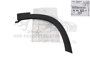 Radlauf Zierleisten Citroen / Peugeot / Opel 98166193XT