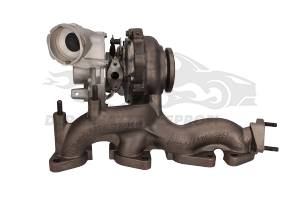 03G253010AX Turbolader Sys.Garrett mit Abgaskrümmer 