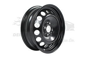 403006200R Stahlfelge 5 x 15 Zoll 38 ET schwarz Renault