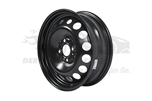 403006200R Stahlfelge 5 x 15 Zoll 38 ET schwarz Renault