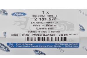 2181572 Auslassventil Ford