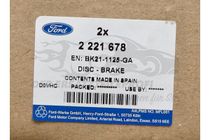 2221678 Bremsscheibe Ford