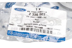 2335507 Mutter, Achsstummel Ford