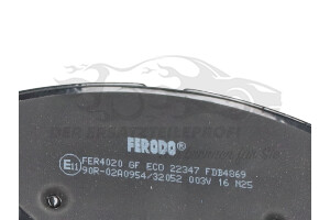 410606124R Bremsbeläge vorne Ferodo / Jurid