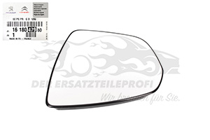 Spiegelglas für Außenspiegel Citroen 1618047980