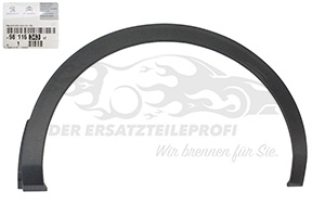 Radlauf Zierleisten Peugeot 98116343XT