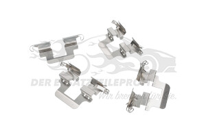 8K0698451L Bremsbeläge hinten Ferodo / Pagid / Valeo