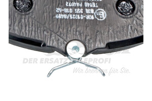 7D0698151G Bremsbeläge vorne Pagid