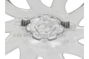 403156650R Radkappe 16-Zoll hellgrau Renault