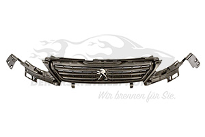 1613124380 Halter, Kühlergrill Peugeot