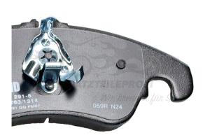 8K0698151L Bremsbeläge vorne Jurid