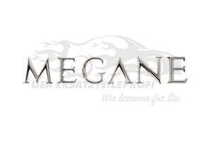 Emblem (Schriftzug Megane) hinten