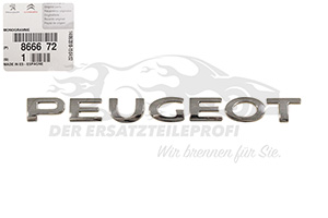 Schriftzug Peugeot 866672