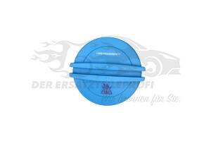 Kühlerdeckel für Ausgleichsbehälter blau