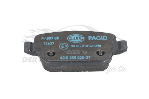 1756395 Bremsbeläge hinten Ferodo / Jurid / Pagid