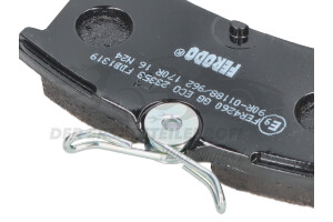 1075565 Bremsbeläge hinten Ferodo / TRW / Valeo