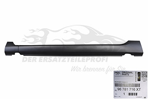Schwellerverkleidung Peugeot 96781716XT
