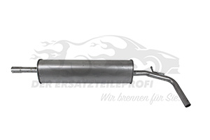 1S0253409AQ Mittelschalldämpfer 