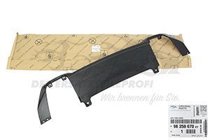 Blende für Stoßstange Peugeot 98259670XY
