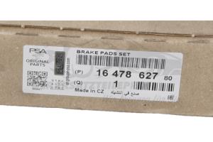 1647862780 Bremsbelagsatz, Scheibenbremse Citroen / Peugeot / Opel