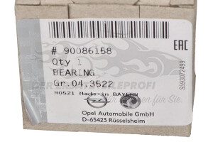 90086158 Lager, Schaltgetriebe Opel