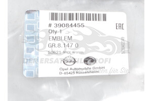 39084455 Kühleremblem Opel