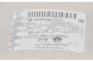 55562418 Keilrippenriemen Opel