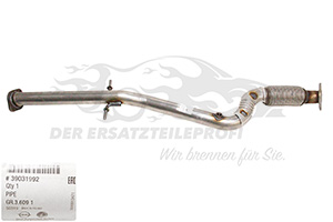 Auspuffrohre Opel 39031992
