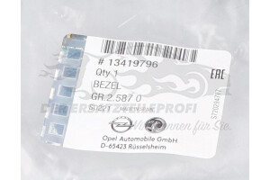 13419796 Blende, Nebelscheinwerfer Opel