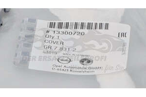 13300720 Klappe, Abschlepphaken Opel
