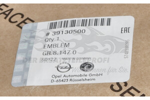 39130500 Emblem Opel