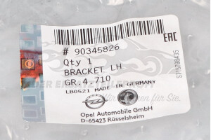 90345826 Halter, ABS-Sensor Opel