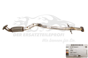 Auspuffrohre Opel 93168451