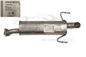 Endschalldämpfer Opel 13227374