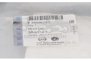 39096293 Schmutzfänger, PKW Citroen / Peugeot / Opel