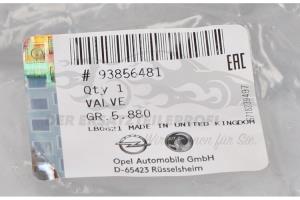 93856481 Reifenventil, komplett Opel