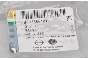 93856481 Reifenventil, komplett Opel