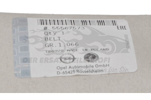 55567573 Keilrippenriemen Opel
