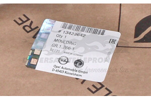 13423642 Blende, Kühlergitter Opel