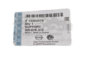 13264479 Träger, Stoßfänger Opel