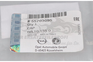 55703095 Kappe, Wischarm Opel