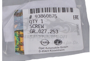93860875 SCHRAUBE Opel