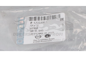 13311903 Scharnier, Motorhaube Opel