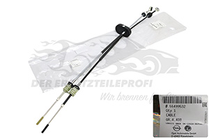 Seilzug für Schaltgetriebe Opel 55499532