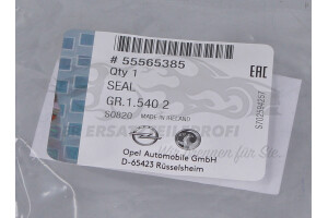 55565385 Dichtung, Ölfiltergehäuse Opel