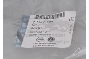 13297504 Blende, Nebelscheinwerfer Opel