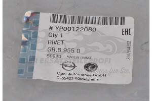 YP00122080 Niete Citroen / Peugeot / Opel
