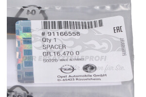 91166558 Halteclip, Scheibeneinbau Opel
