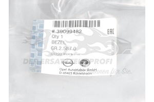 39099482 Blende, Nebelscheinwerfer Opel